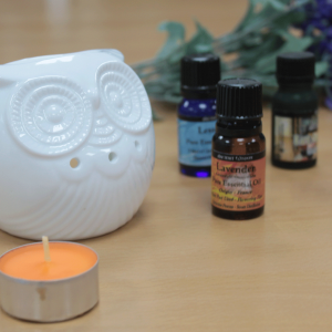 Classic White Oil Burner – Short Owl