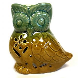 Classic Rustic Oil Burner – Owl Side-on (assorted)