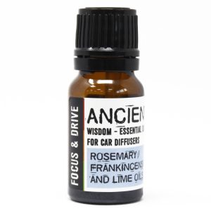 10ml Aromatherapy Car Blend – Focus & Drive
