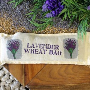 Natural Cotton Wheat Bags – Lavender