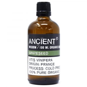 Grapeseed Organic Base Oil – 100ml
