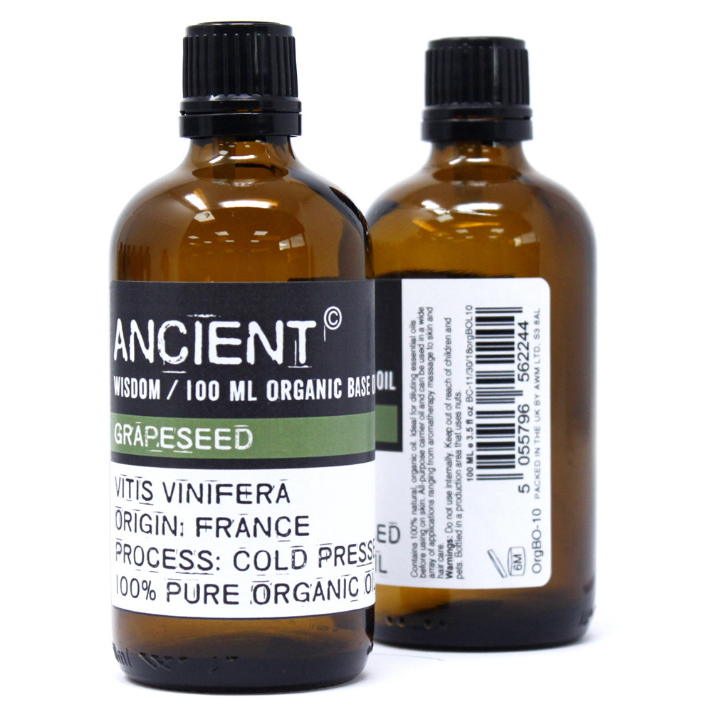 Grapeseed Organic Base Oil - 100ml - Image 2