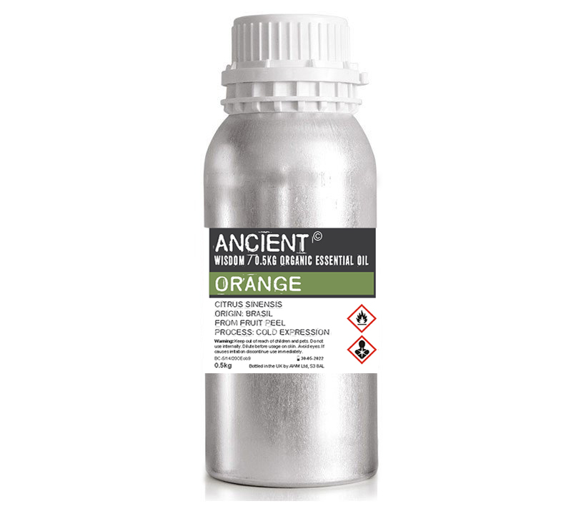 Orange Organic Essential Oil 0.5kg