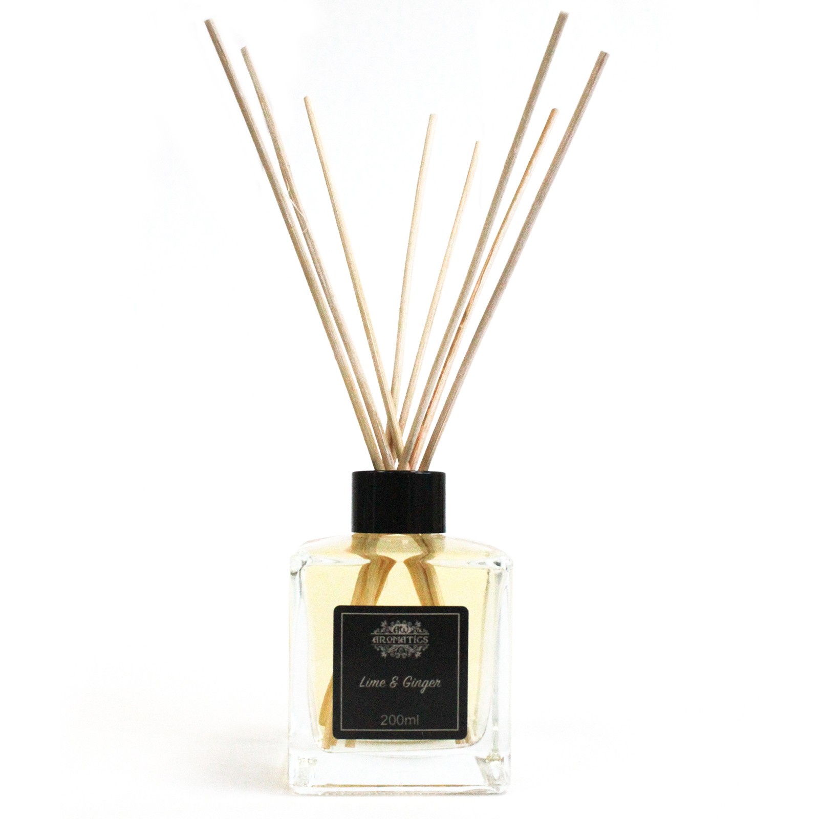200ml Lime & Ginger Essential Oil Reed Diffuser - Image 2
