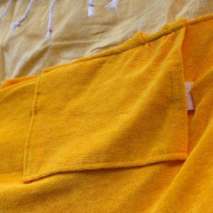 Cotton Pareo Towel – 100×180 cm – Sunny Yellow