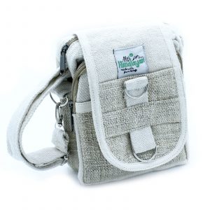 Body-Cross Natural Hemp and Cotton Travel Bag