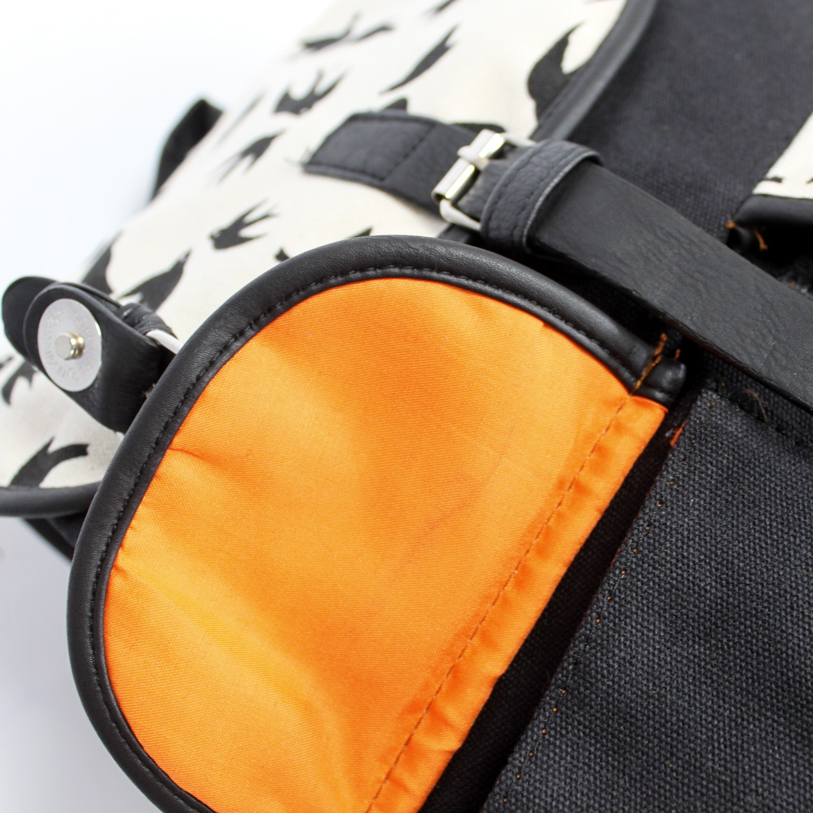 Traveller Backpacks - 2 Pocket Black Swallows - Image 3