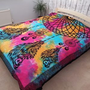 Double Cotton Bedspread + Wall Hanging – Dreamchatcher
