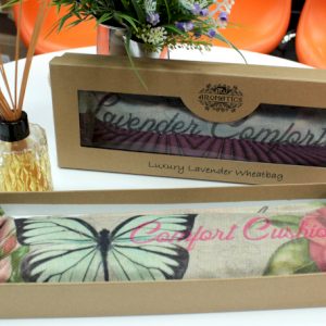 Luxury Lavender Wheat Bag in Gift Box