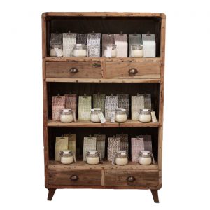 Shelf Display – Recycled Wood – 100x40x160cm