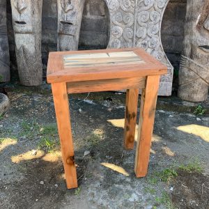 Tall Table – Display Stand  – Recycled Wood