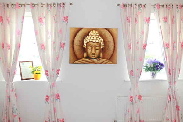 Sun Buddha Golden 60x80cm - Image 2