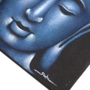 Buddha Painting – Blue Sand Finish