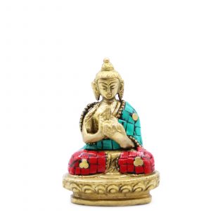 Brass Buddha Figure – Blessing – 7.5cm