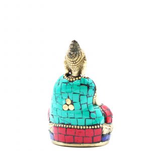 Brass Buddha Figure – Hands Up – 7.5 cm
