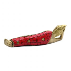 Brass Buddha Figure – Lying Down – 10cm