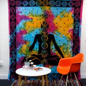 Double Cotton Bedspread + Wall Hanging – Chakra Buddha