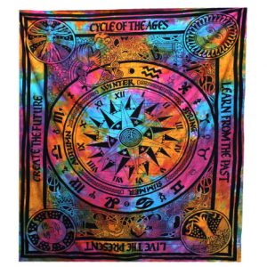 Double Cotton Bedspread + Wall Hanging – Circle of Ages