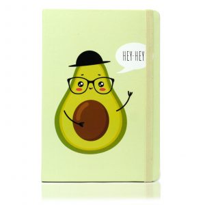 Cool A5 Notebook – Assorted Designs – Crazy Avocado