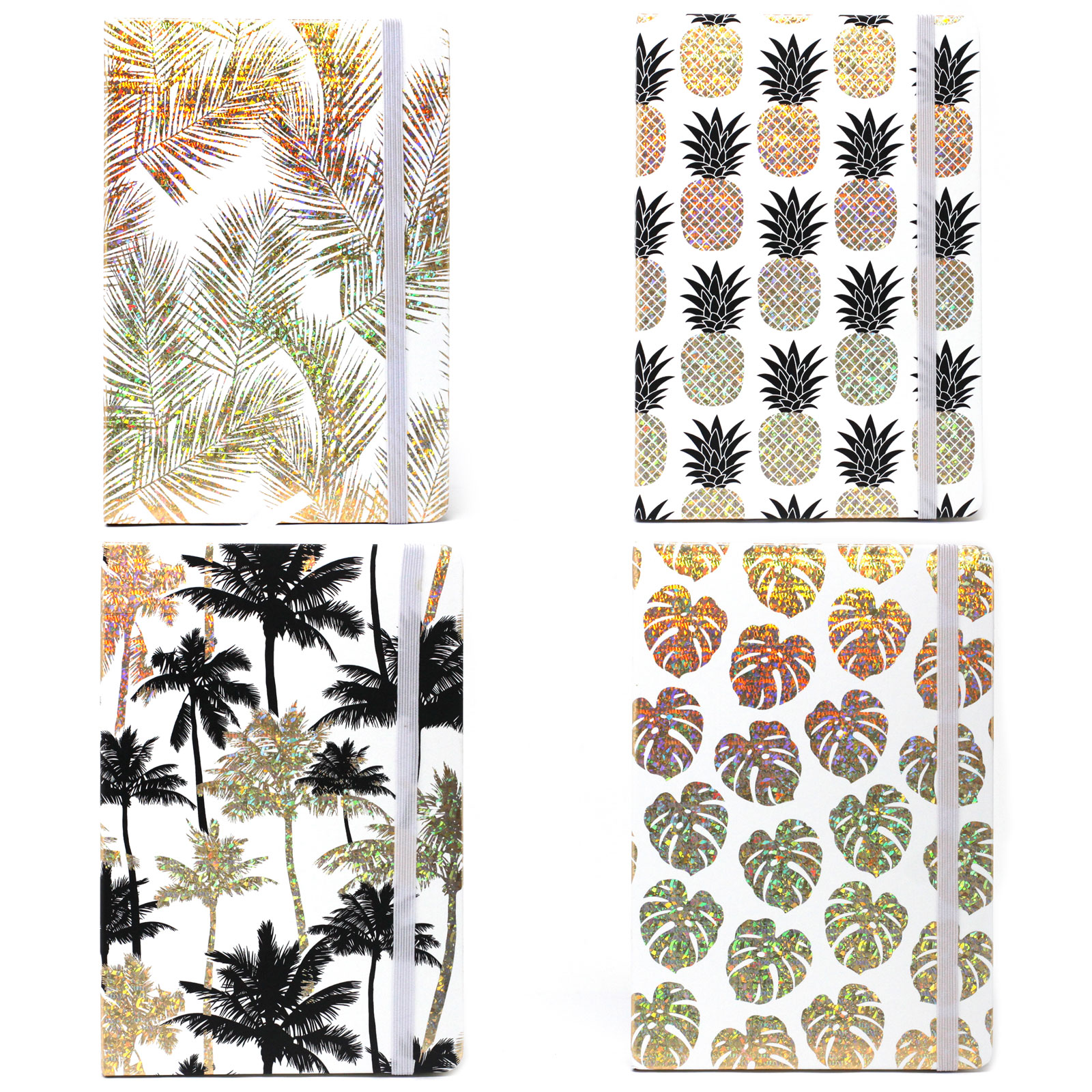 Cool A5 Notebook - Assorted Designs - Golden Tropical - Image 5