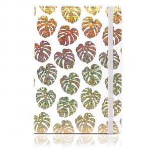 Cool A5 Notebook – Assorted Designs – Golden Tropical