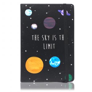 Cool A5 Notebook – Assorted Designs – Sky is the Limit