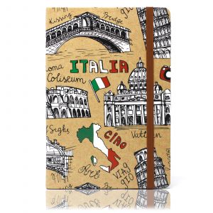 Cool A5 Notebook – Assorted Designs – Travel