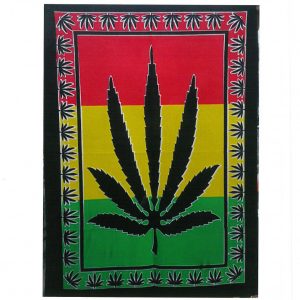 Cotton Wall Art – Herbal Leaf