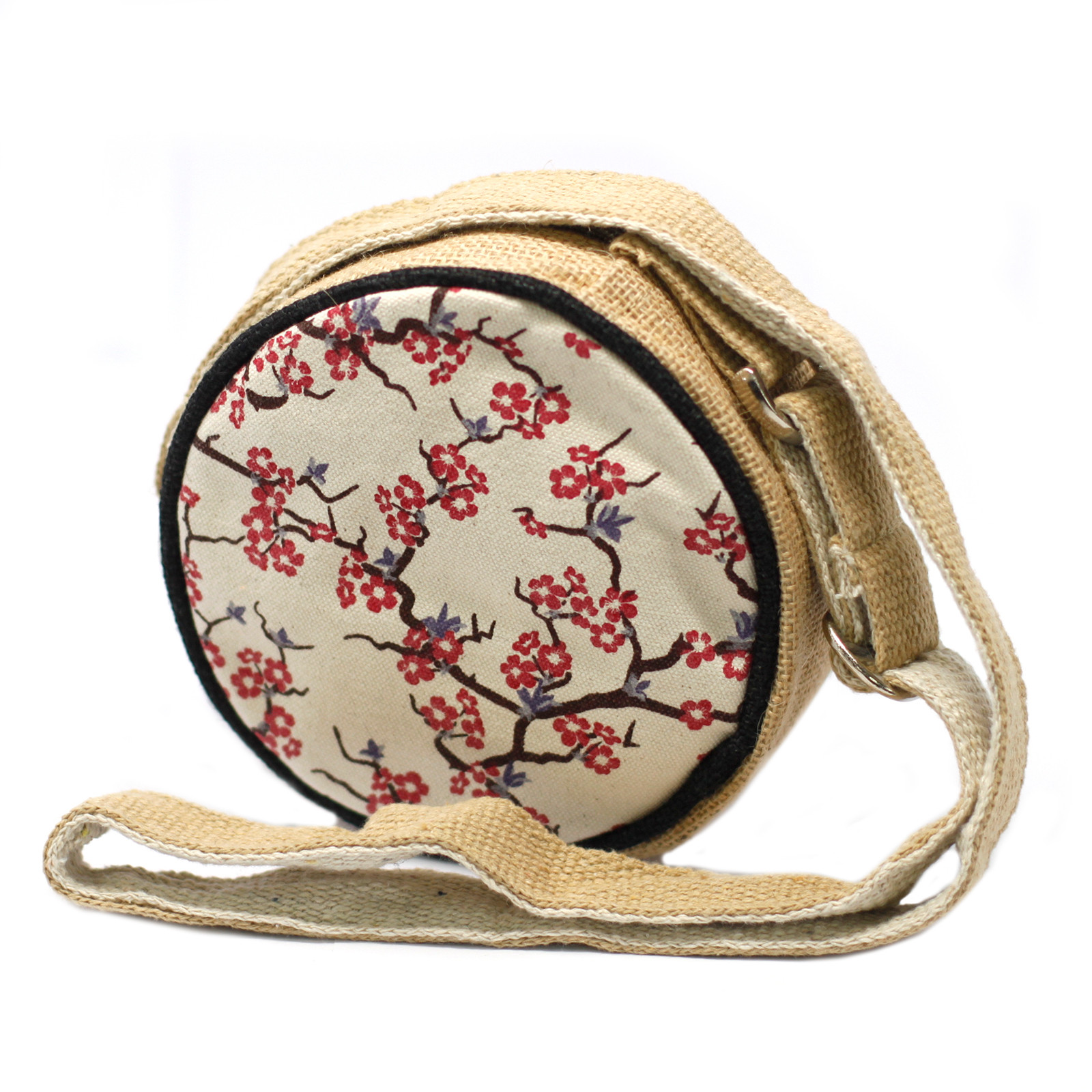 Eco Round Bag - Small - Cherry Blossom - Image 4