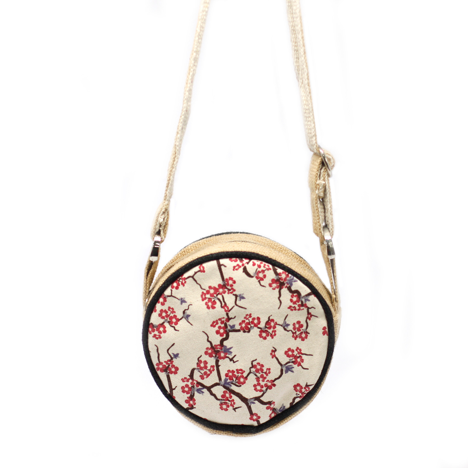 Eco Round Bag - Small - Cherry Blossom - Image 3