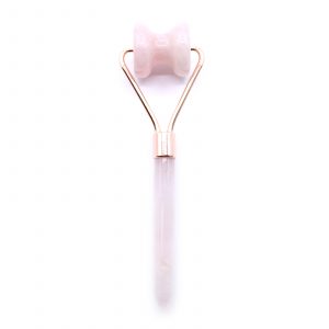 Gemstone Jawline Roller – Rose Quartz