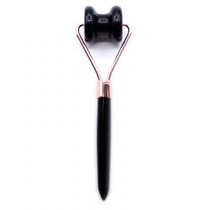 Gemstone Jawline Roller – Black Obsidian