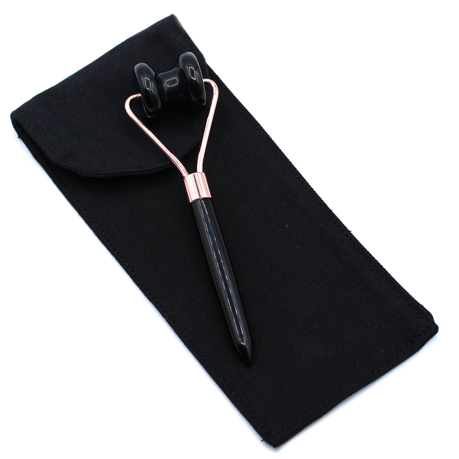 Gemstone Jawline Roller - Black Obsidian - Image 3
