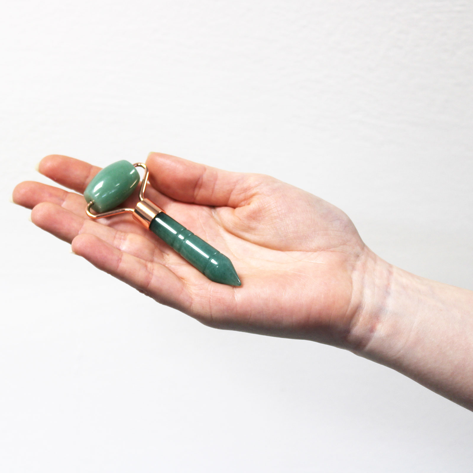 Gemstone Mini Roller - Rose Quartz - Image 2