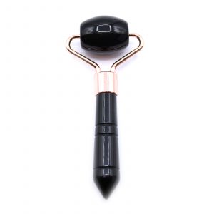 Gemstone Mini Roller – Black Obsidian