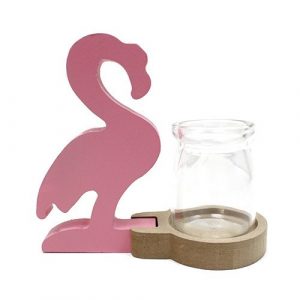 Hydroponic Home Décor – Pink Flamingo Pot