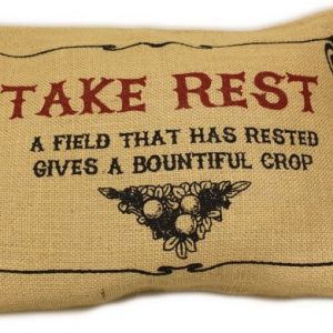 Washed Jute Cover 38x25cm – Take Rest