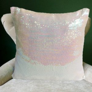 Mermaid Cushions – Pink and Snow