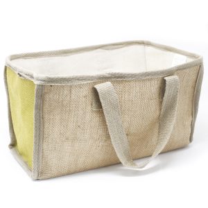 Lrg Shopping Basket – 33x18x20cm – Olive