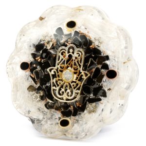 Orgonite Desk Power Packs – Hamsa with Sellonite – Med