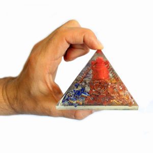 Lrg Orgonite Pyramid 70mm – Ganesh