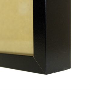 Deep Box Picture Frame 14×14 inch – Black
