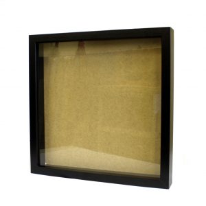 Deep Box Picture Frame 12×12 inch – Black