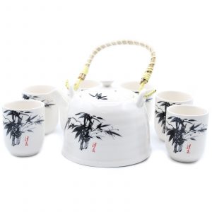 Herbal Teapot Set – White Stone Oriental