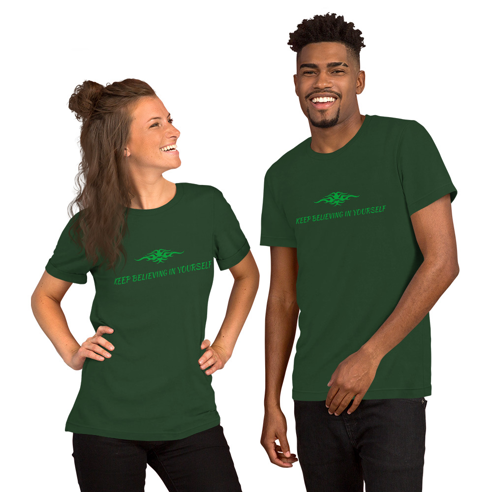 Keep believing in yourself - Unisex t-shirt - Image 4