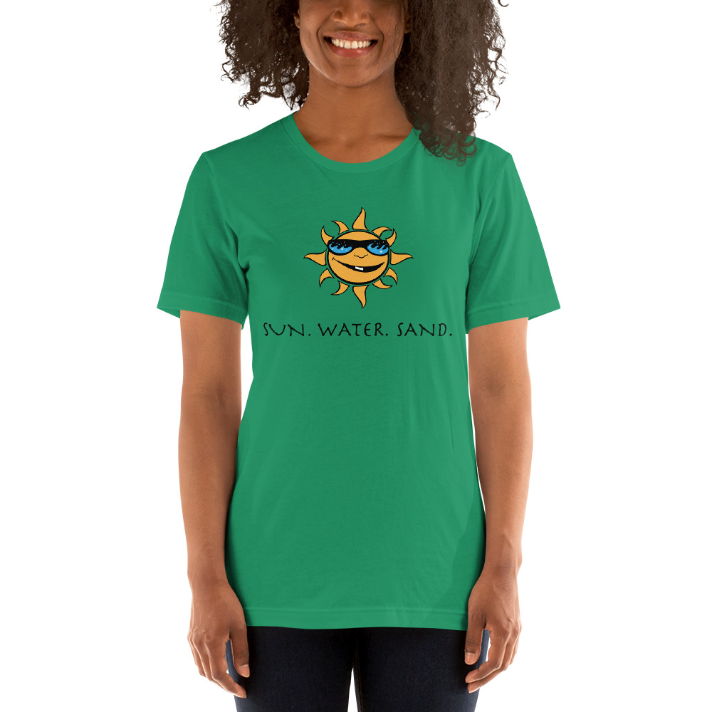 Sun, Water, Sand - Unisex t-shirt - Image 3