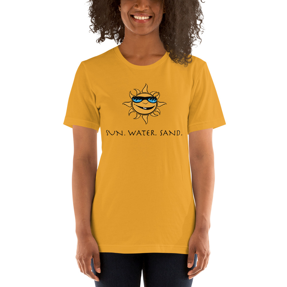 Sun, Water, Sand - Unisex t-shirt - Image 5