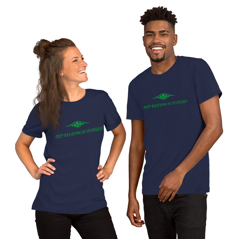Keep believing in yourself - Unisex t-shirt - Image 3