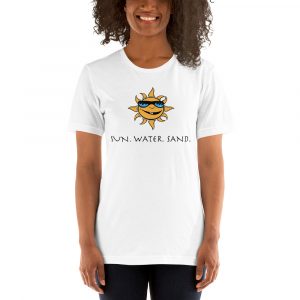 Sun, Water, Sand – Unisex t-shirt