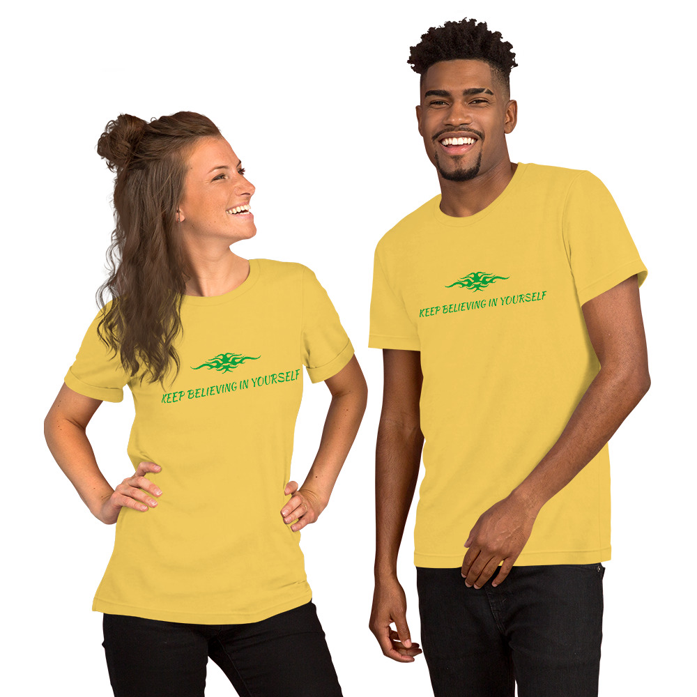 Keep believing in yourself - Unisex t-shirt - Image 6
